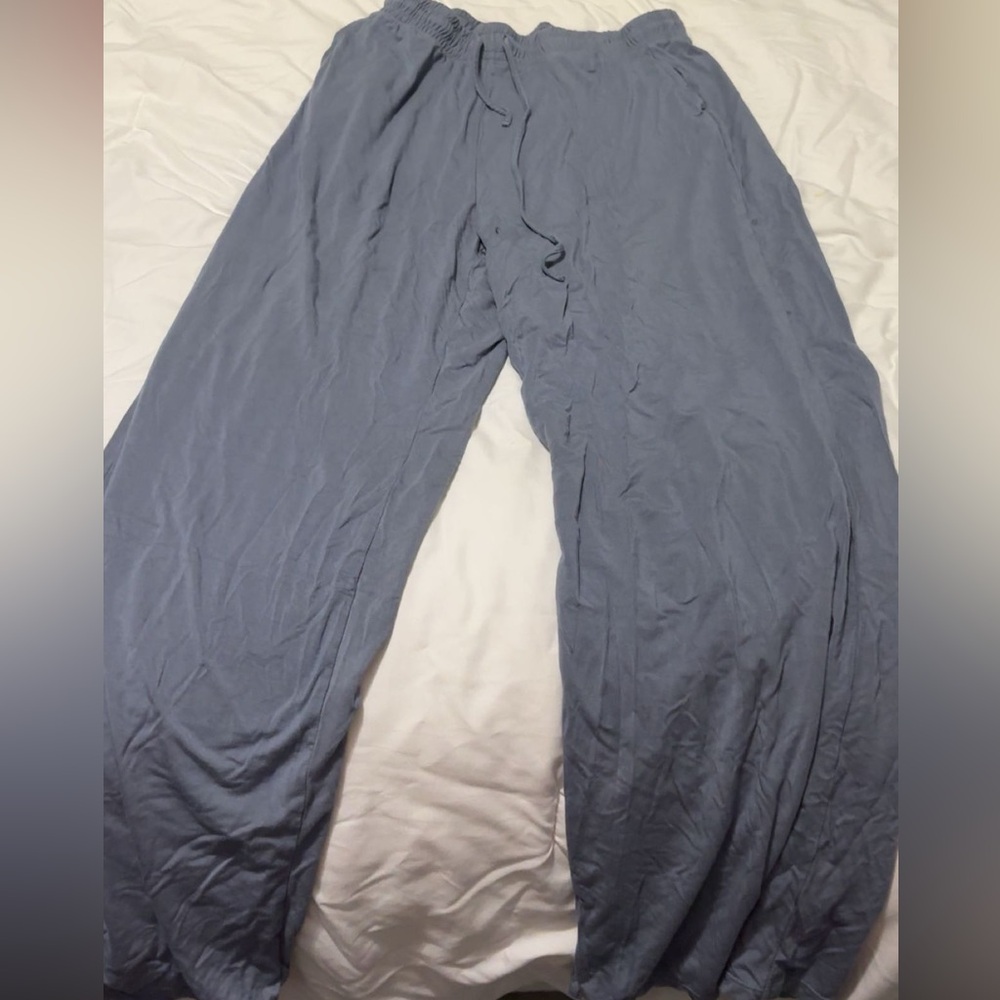 Casual Blue Pants